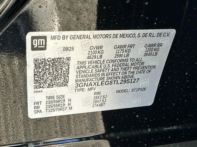 New 2026 Chevrolet Equinox RS FWD image 15
