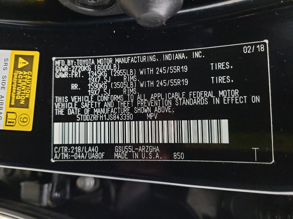 Used 2018 Toyota Highlander Limited Platinum AWD/4WD image 33