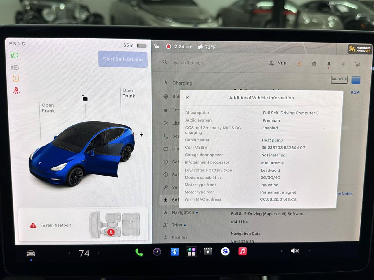 Used 2020 Tesla Model Y Long Range AWD/4WD image 26