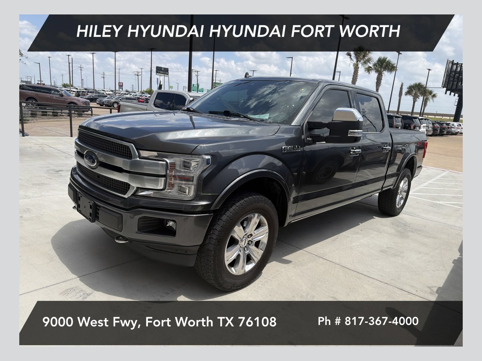 Used 2018 Ford F150 Platinum w/ Equipment Group 701A Luxury AWD/4WD image 1