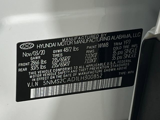 Used 2020 Hyundai Santa Fe SE AWD/4WD image 18