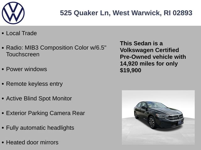 Certified 2024 Volkswagen Jetta S FWD image 7
