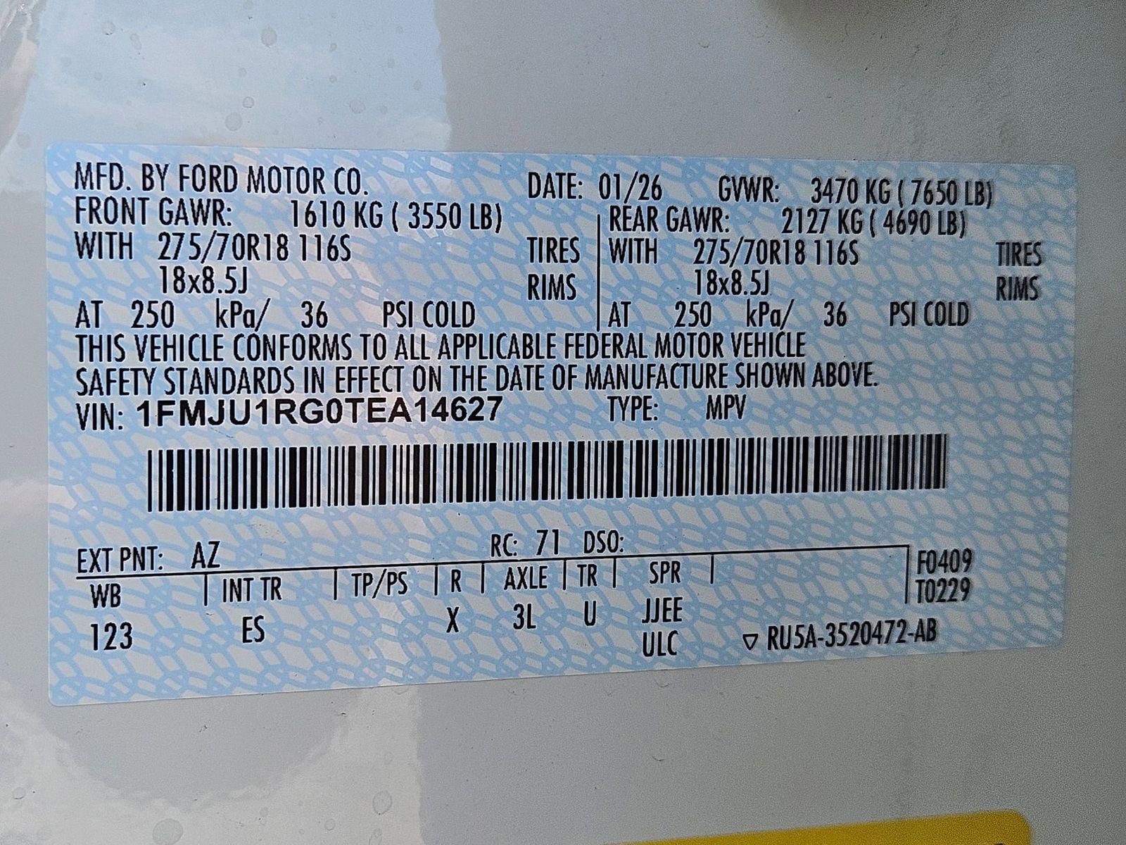 New 2026 Ford Expedition Tremor AWD/4WD image 33