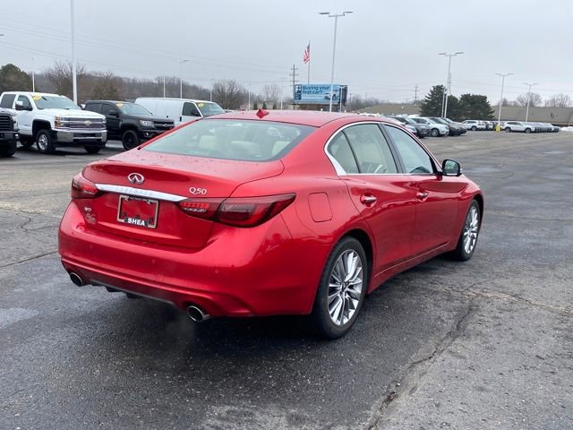 Used 2023 INFINITI Q50 Luxe AWD/4WD image 3