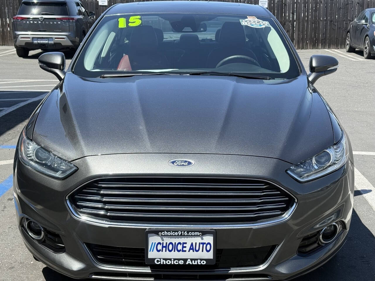Used 2015 Ford Fusion Energi Titanium w/ Driver Assist Package FWD image 2
