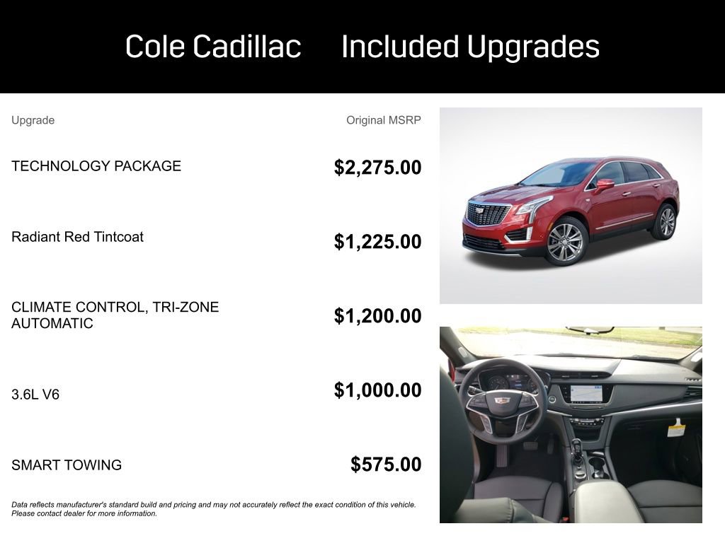 New 2025 Cadillac XT5 Premium Luxury w/ Technology Package image 3