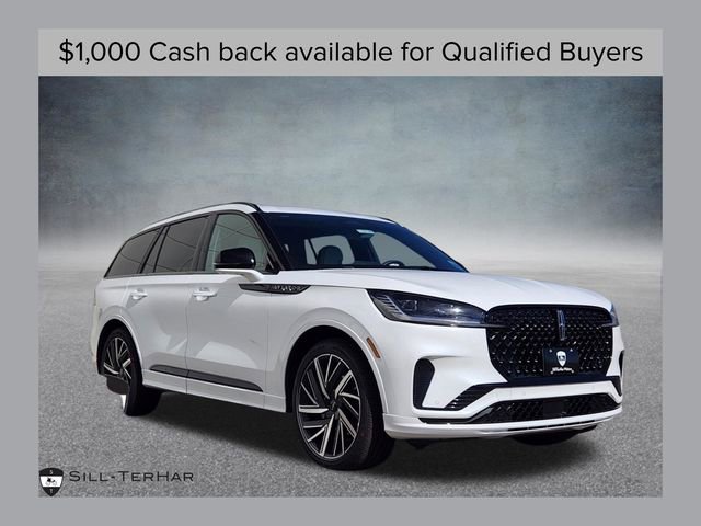 New 2026 Lincoln Aviator Black Label w/ Jet Appearance Package AWD/4WD 360° Tour