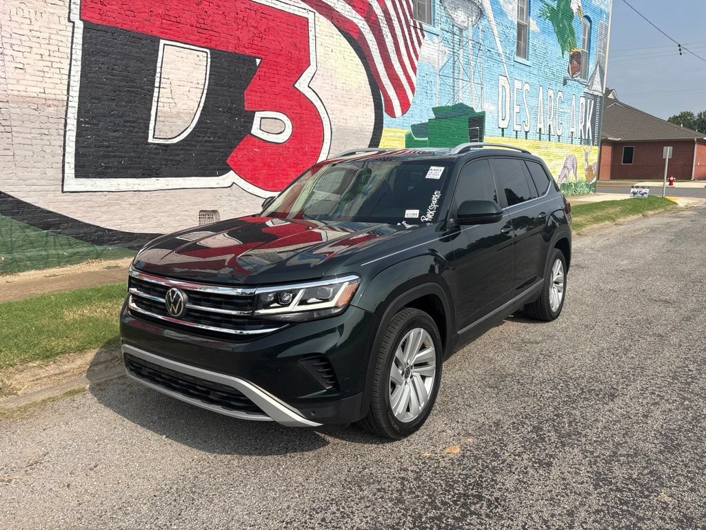 Used 2021 Volkswagen Atlas SEL w/ MDO Package (Bench Seat) AWD/4WD image 2