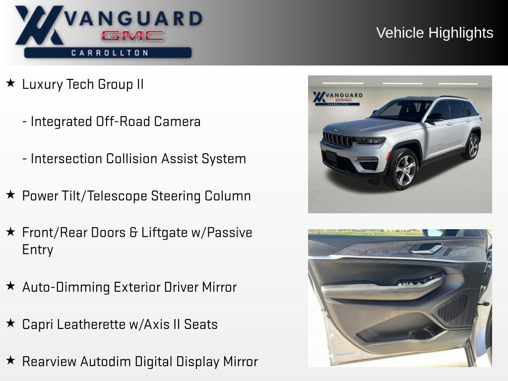 Used 2024 Jeep Grand Cherokee Limited w/ Luxury Tech Group II image 16