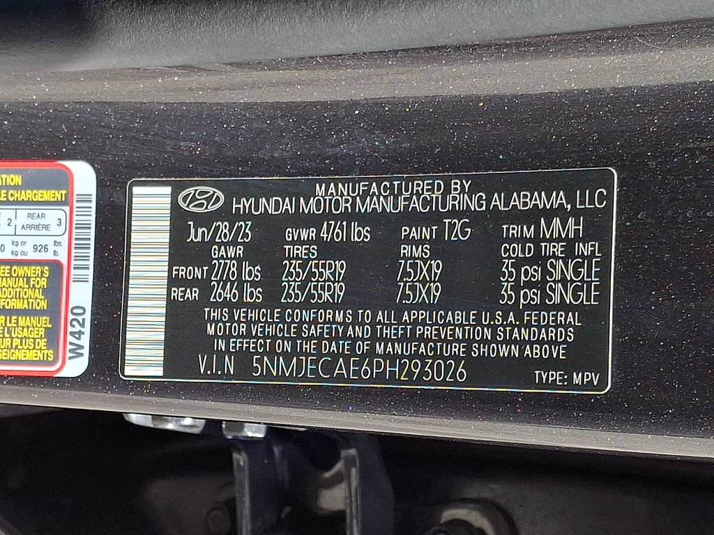 Certified 2023 Hyundai Tucson Limited AWD/4WD image 30