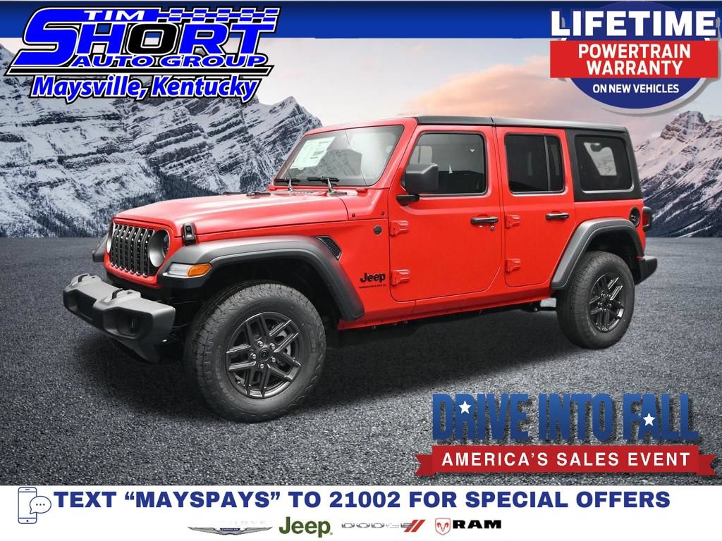 New 2027 Jeep Wrangler Unlimited Sport AWD/4WD 360° Tour