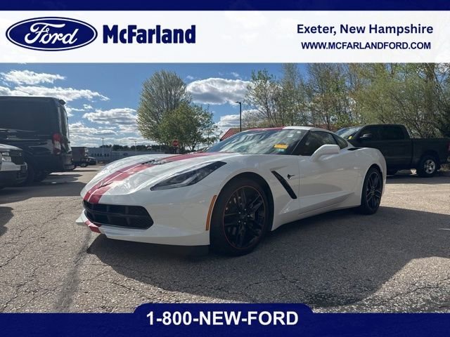 Used 2019 Chevrolet Corvette Stingray Coupe w/ Carbon Flash Badge Package
