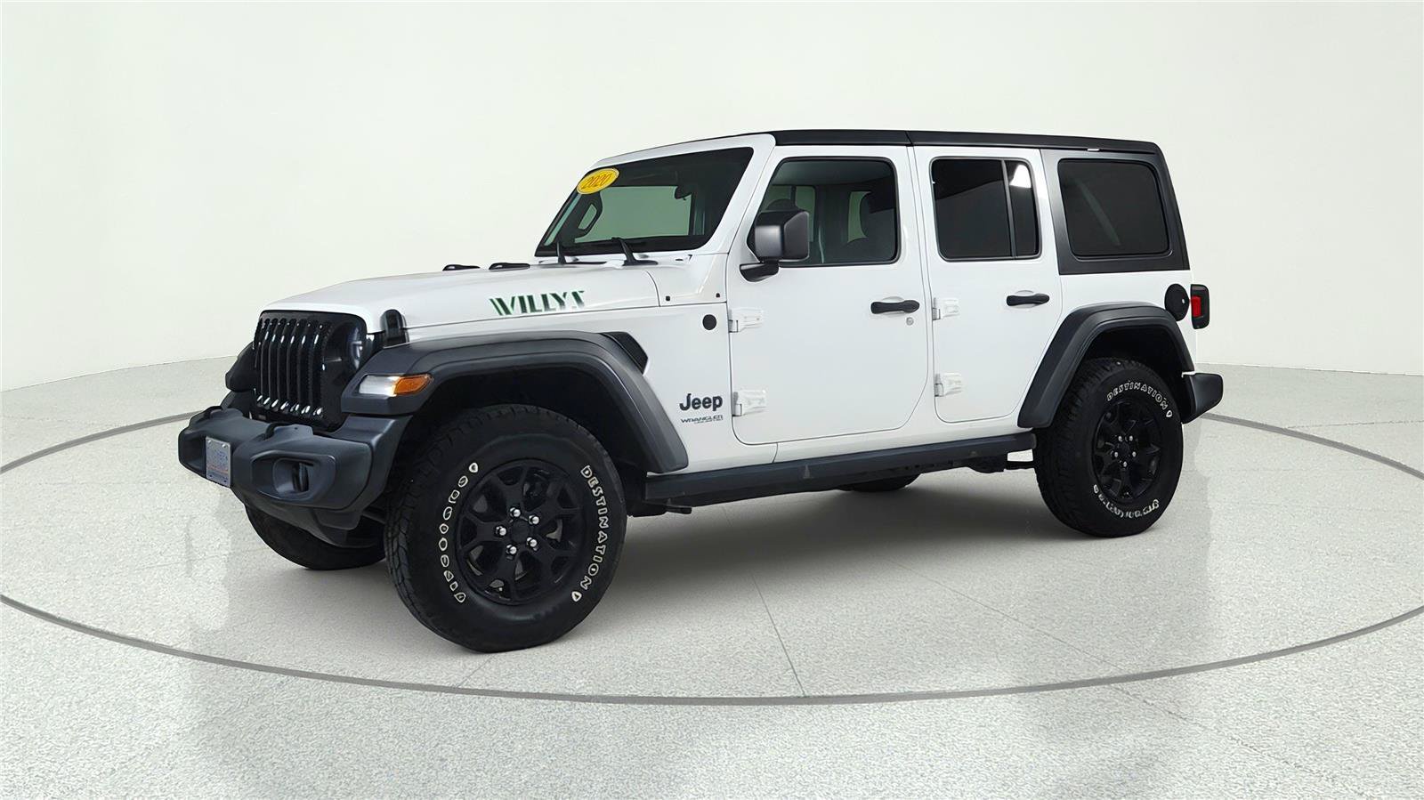 Used 2020 Jeep Wrangler Unlimited Sport AWD/4WD image 2