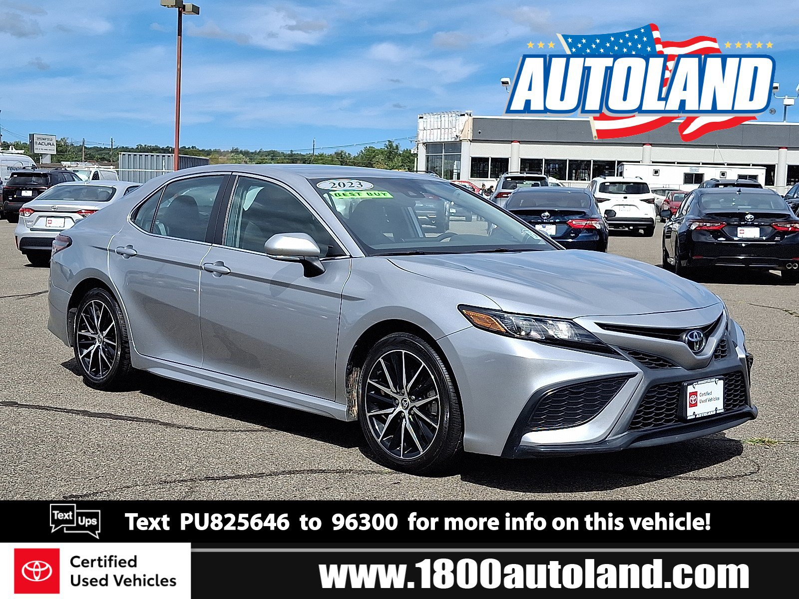 Certified 2023 Toyota Camry SE FWD image 1