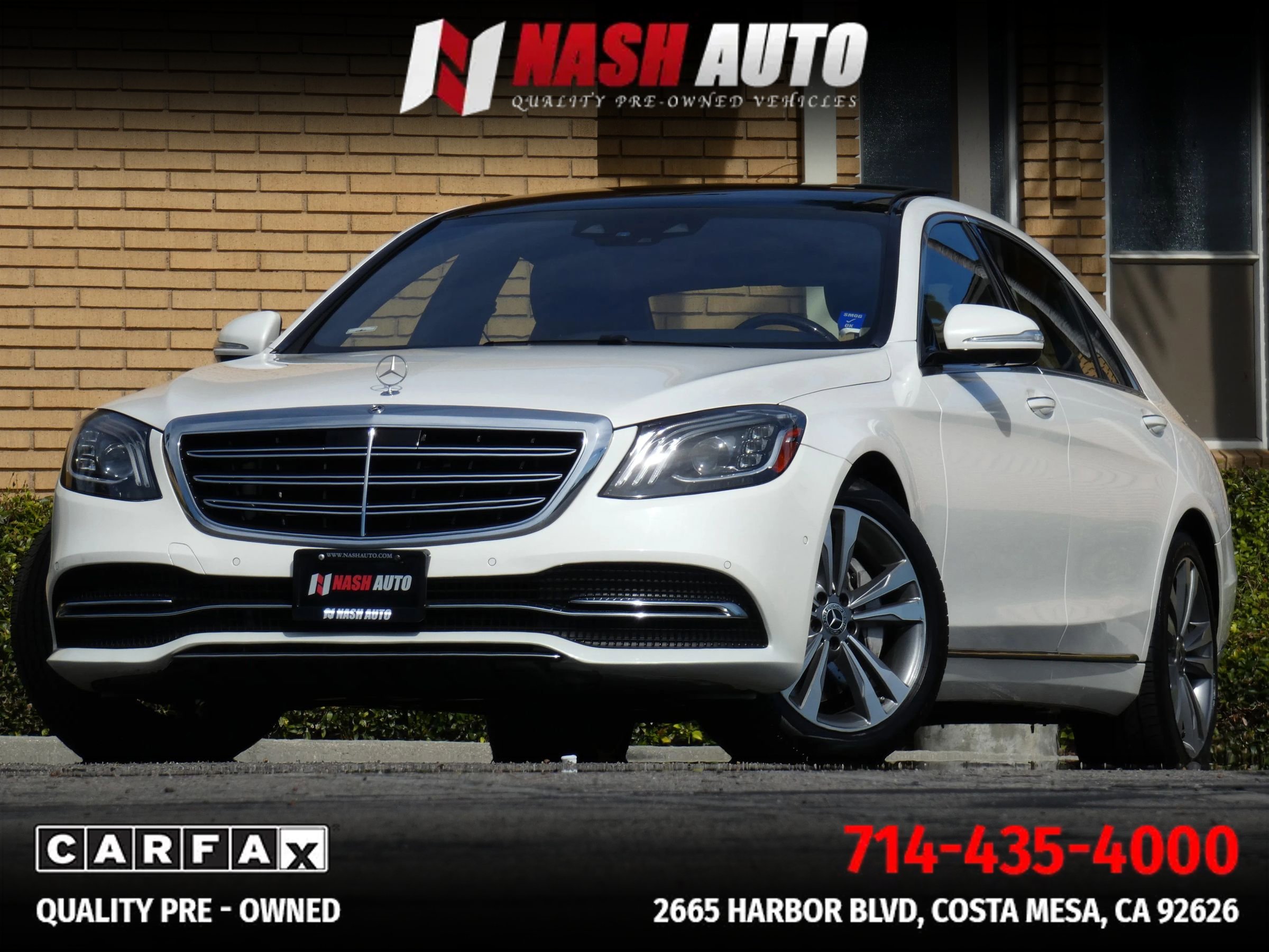 Used 2019 Mercedes-Benz S 450 Sedan image 2