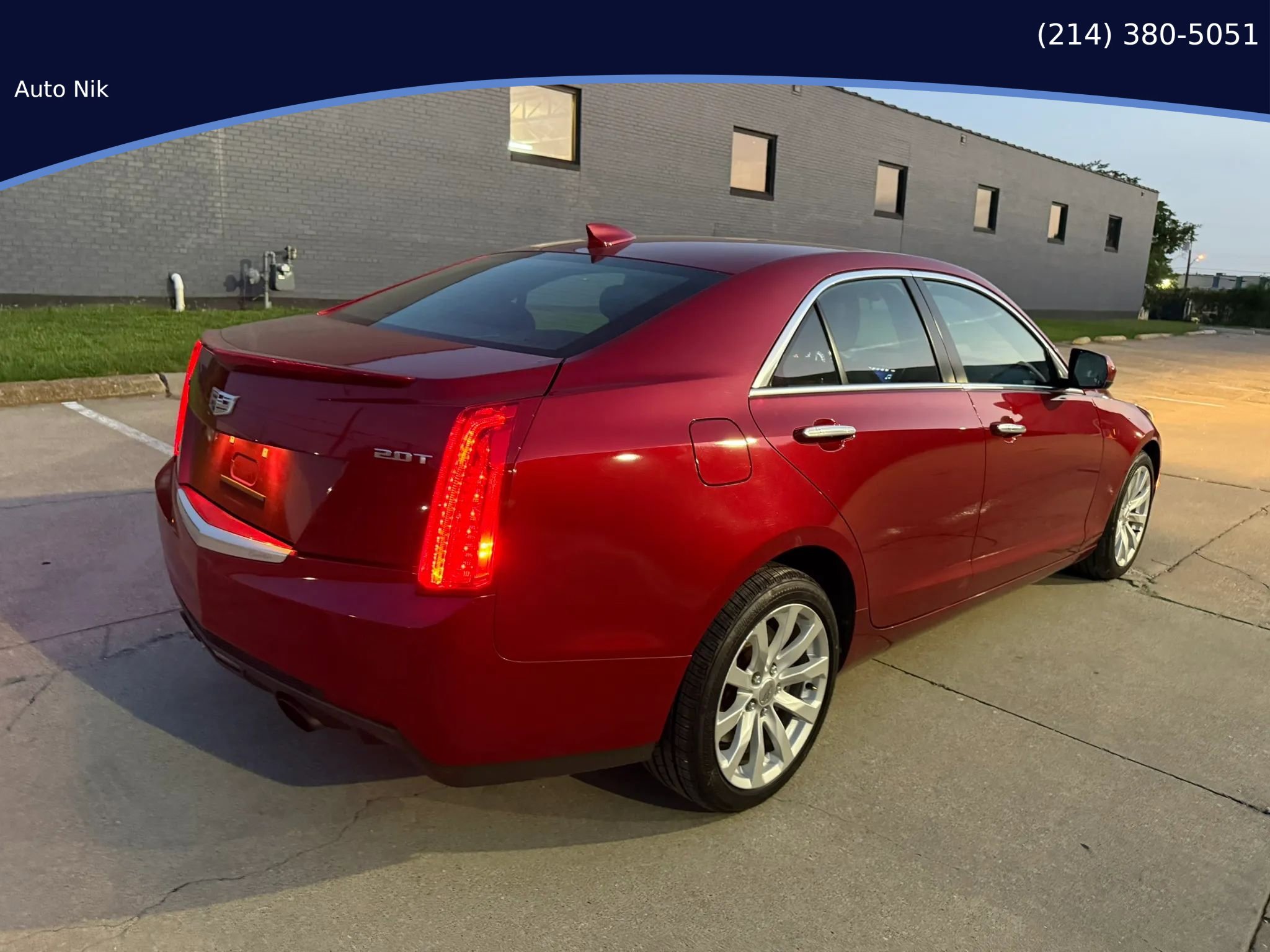 Used 2017 Cadillac ATS 2.0T AWD Sedan image 3