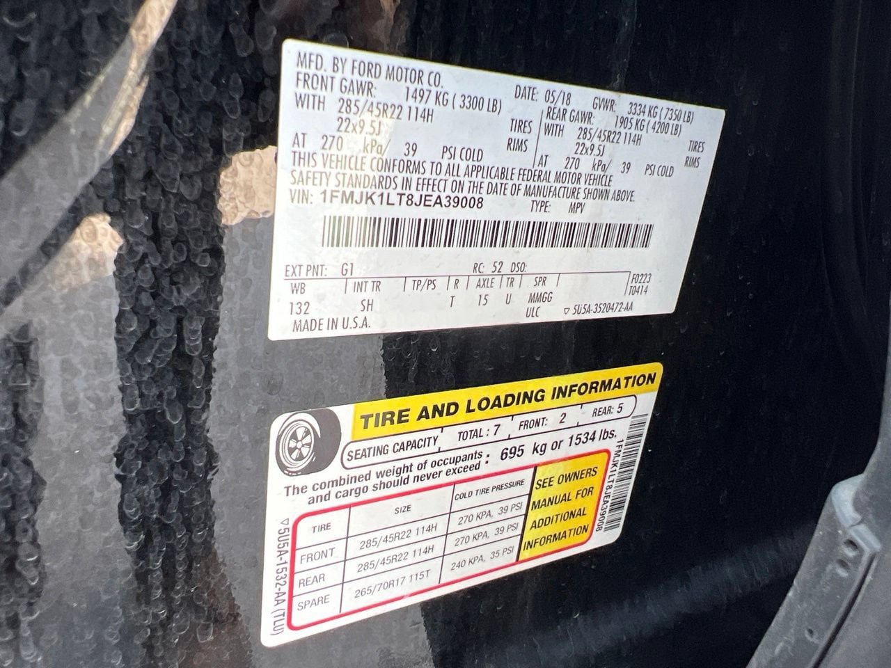Used 2018 Ford Expedition Max Platinum RWD image 29