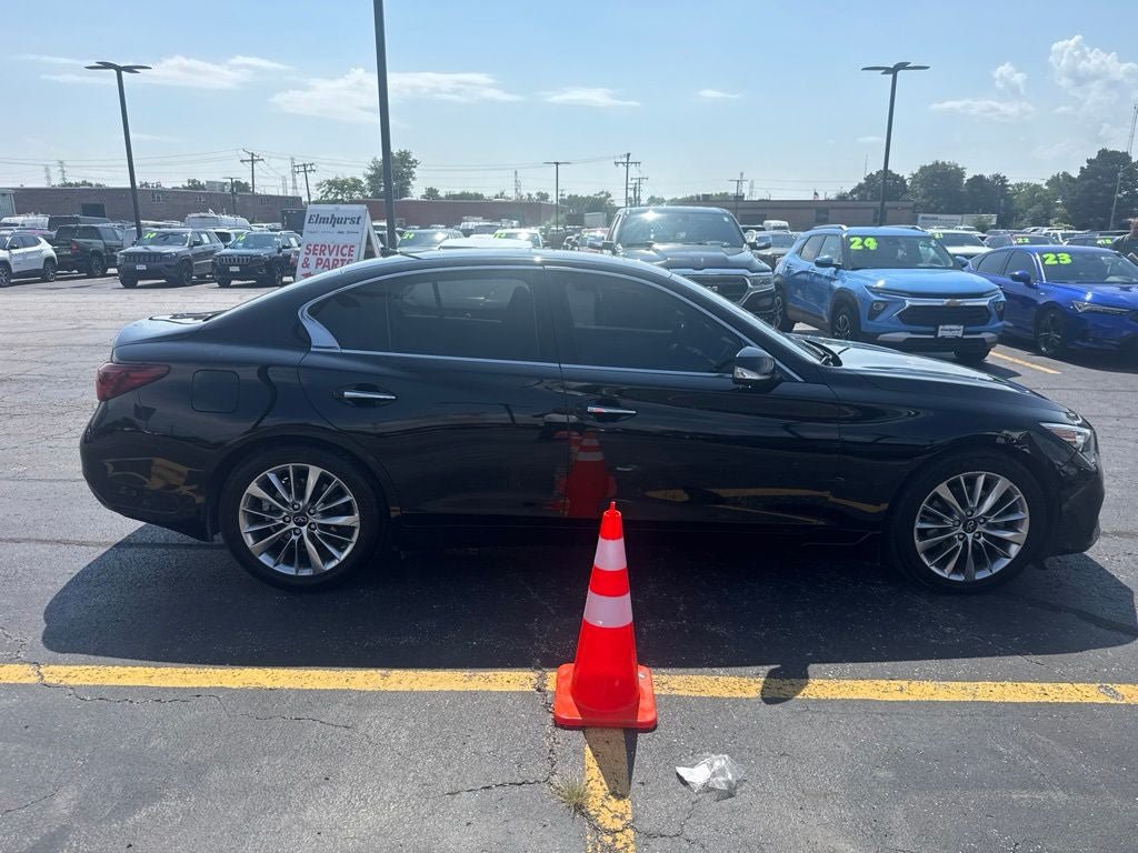 Used 2021 INFINITI Q50 Luxe w/ Cargo Package AWD/4WD image 7