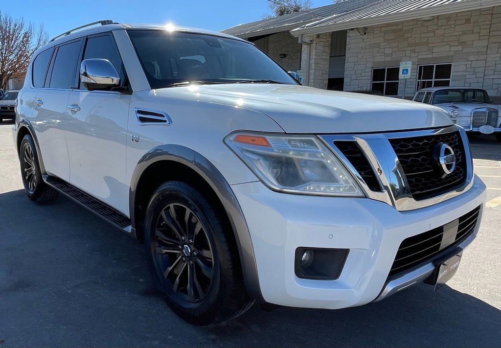 Used 2017 Nissan Armada Platinum w/ Captain Seat Package image 2