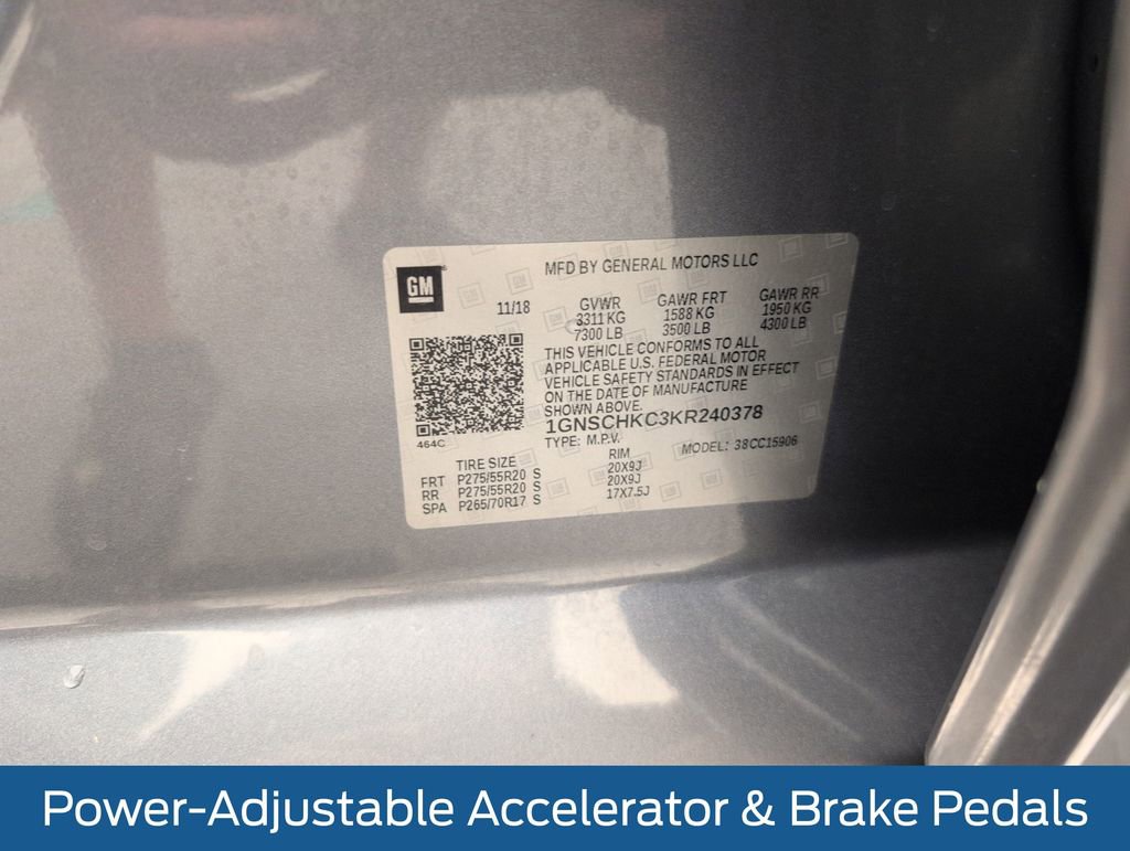 Used 2019 Chevrolet Suburban LT w/ LT Signature Package RWD image 43