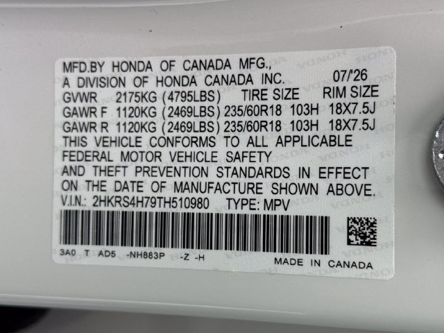 New 2026 Honda CR-V EX-L image 20