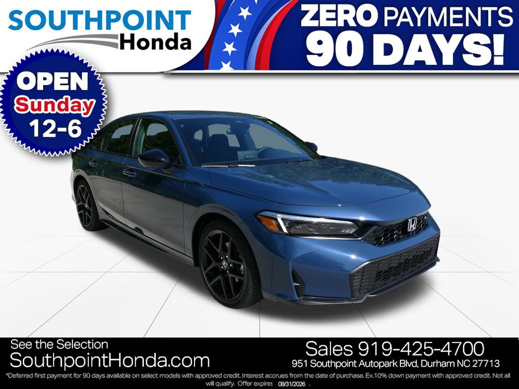 New 2026 Honda Civic Sport