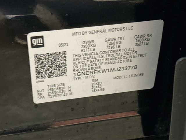 Used 2021 Chevrolet Traverse LS w/ LPO, Black Accent Package FWD image 32