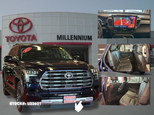 Certified 2023 Toyota Sequoia Limited AWD/4WD image 1