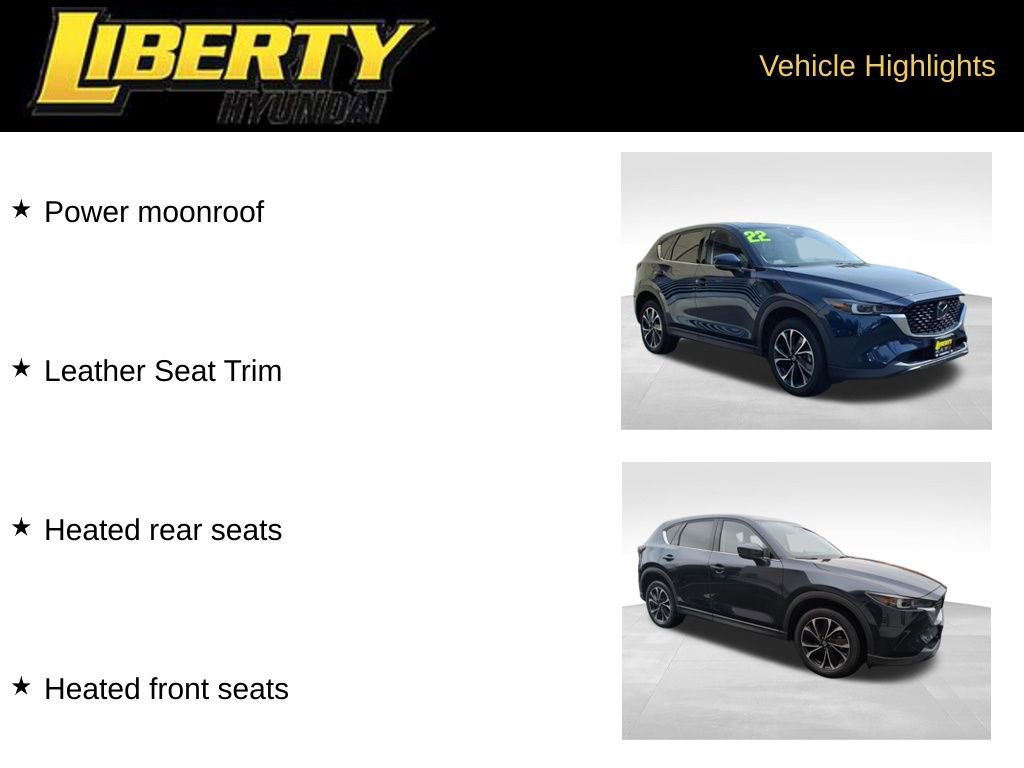 Used 2022 MAZDA CX-5 AWD 2.5 S w/ Premium Plus Pkg image 9