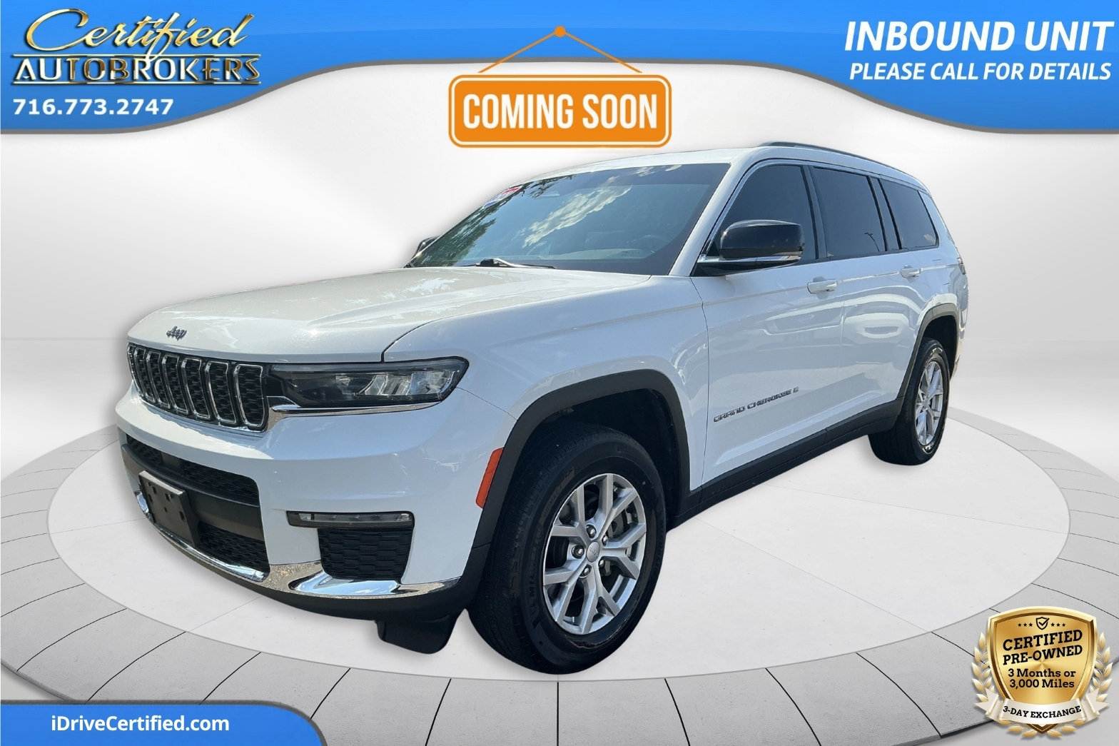 Used 2021 Jeep Grand Cherokee L Limited w/ MOPAR Finishing Package AWD/4WD image 1