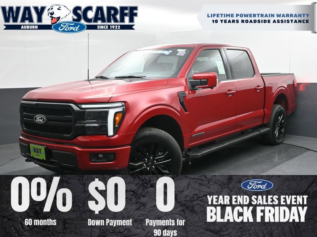 New 2025 Ford F150 Lariat w/ Equipment Group 502A High