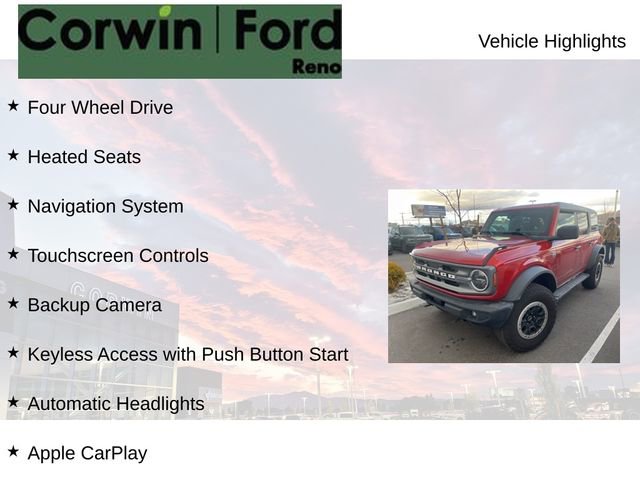 Used 2023 Ford Bronco Big Bend w/ Sasquatch Package image 7