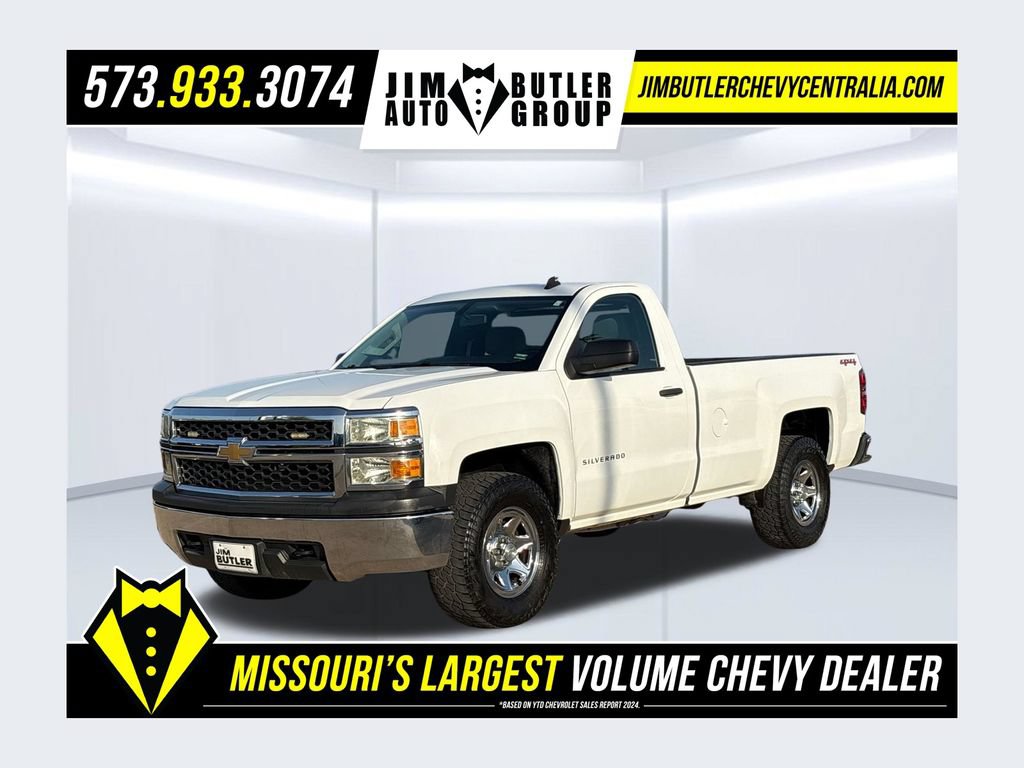 Used 2014 Chevrolet Silverado 1500 W/T w/ Snow Plow Prep Package