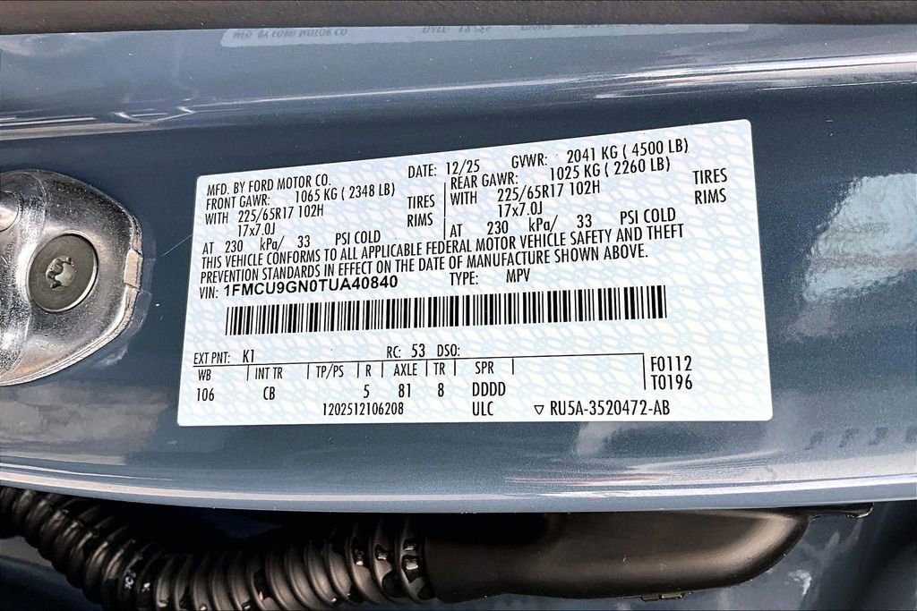 New 2026 Ford Escape Active w/ Tech Pack #1 image 9