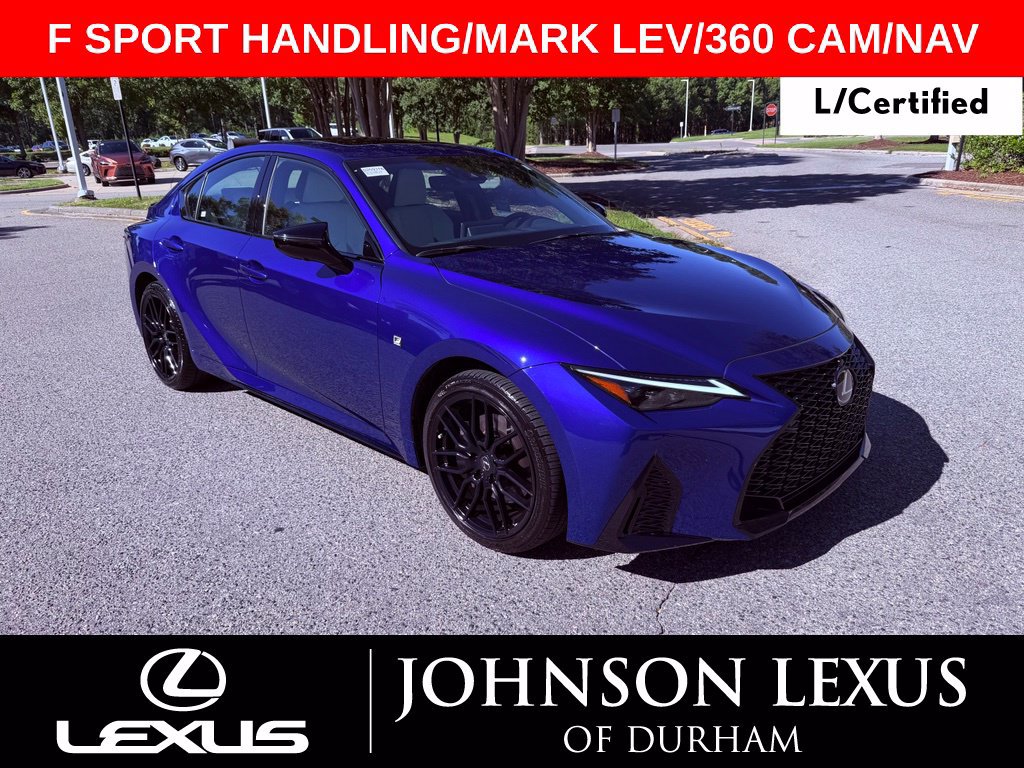 Certified 2024 Lexus IS 350 F Sport w/ Blackout Package