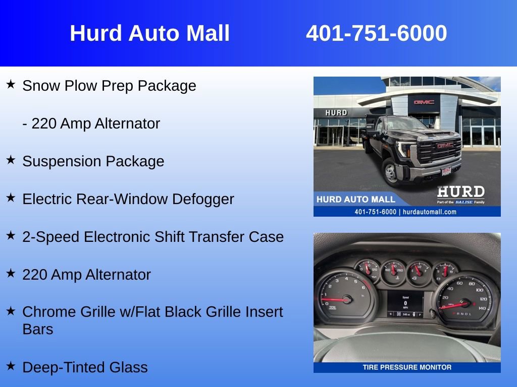 New 2025 GMC Sierra 3500 Pro w/ Convenience Package AWD/4WD image 12