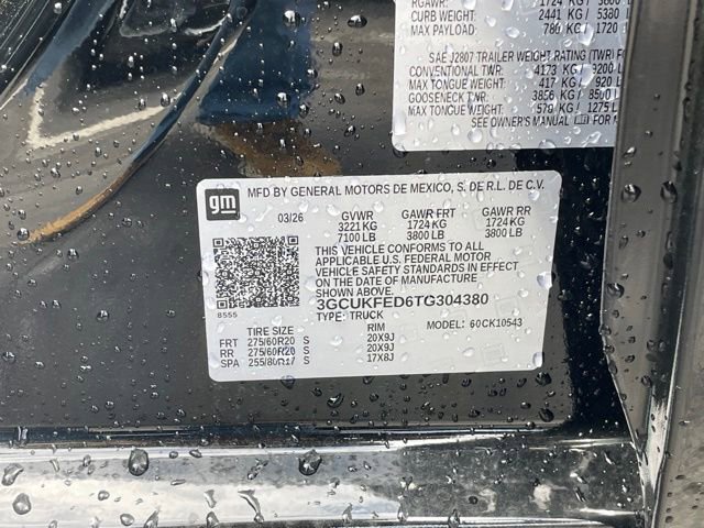 New 2026 Chevrolet Silverado 1500 LT Trail Boss w/ LT Trail Boss Premium Package AWD/4WD image 25