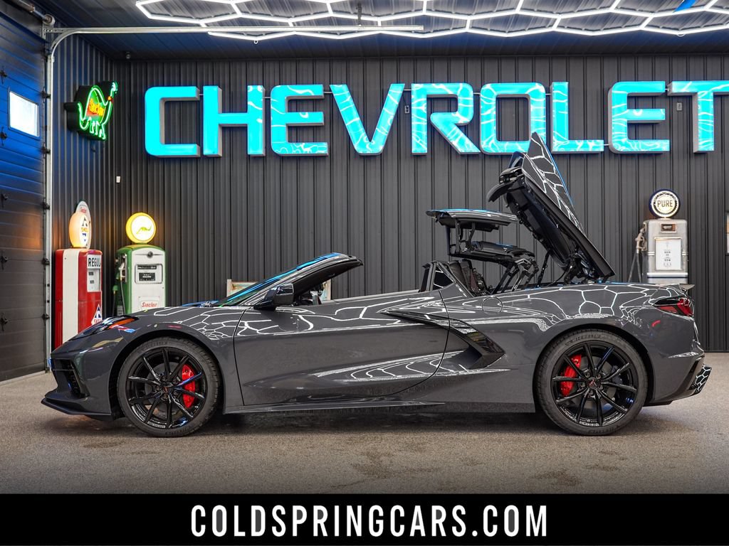 New 2027 Chevrolet Corvette Stingray Convertible w/ Stealth Interior Trim Package RWD image 3