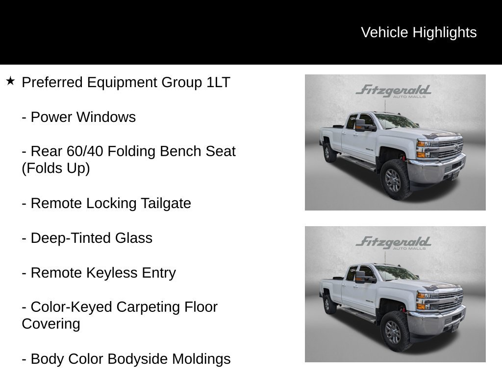 Used 2016 Chevrolet Silverado 3500 LT w/ Snow Plow Prep Package AWD/4WD image 5