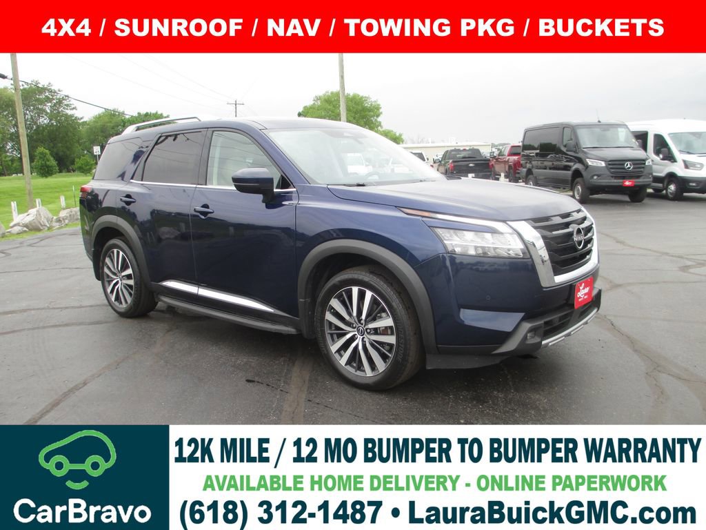 Used 2022 Nissan Pathfinder Platinum w/ Lighting Package (N93) AWD/4WD image 1