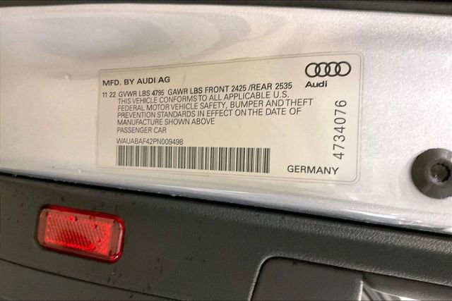 Certified 2023 Audi A4 2.0T Premium w/ 18" Wheel Package image 35