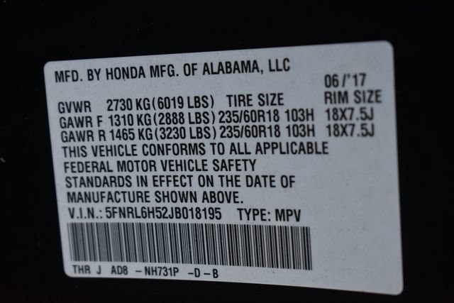 Used 2018 Honda Odyssey EX image 34
