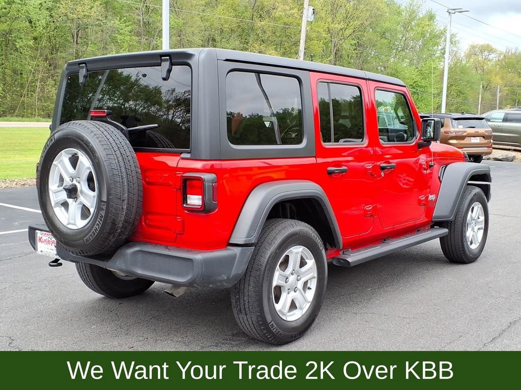Used 2021 Jeep Wrangler Unlimited Sport AWD/4WD image 6