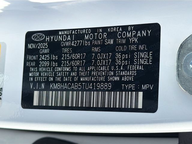 New 2026 Hyundai Kona SE AWD/4WD image 28