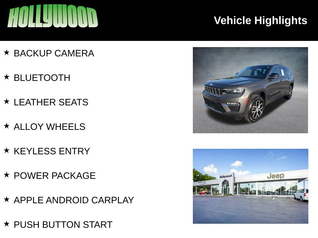 Used 2024 Jeep Grand Cherokee Limited AWD/4WD image 3