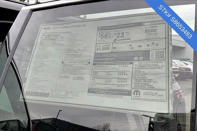 New 2025 Jeep Grand Cherokee Overland AWD/4WD image 5
