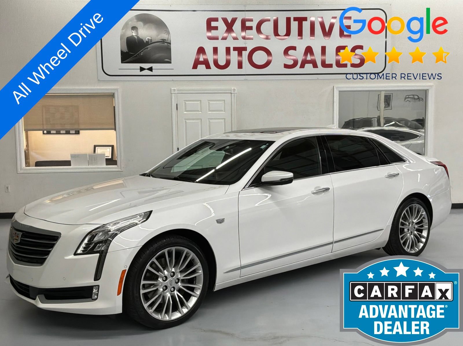 Used 2018 Cadillac CT6 Premium Luxury w/ Super Cruise Package AWD/4WD image 1