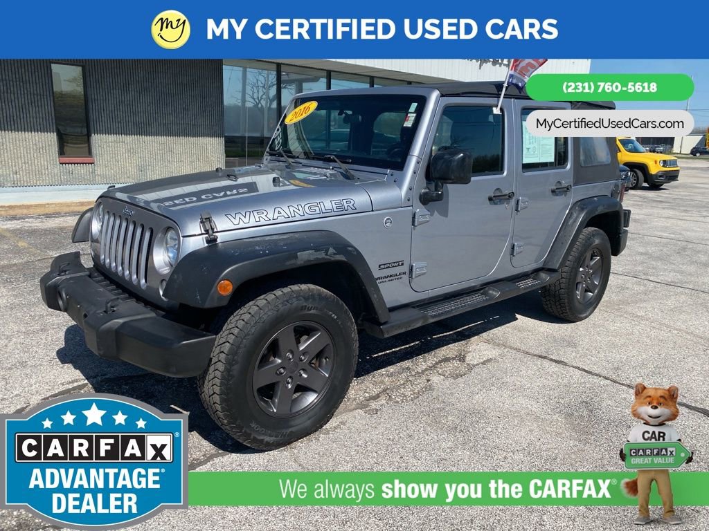Used 2016 Jeep Wrangler Unlimited Sport w/ Trailer Tow Group AWD/4WD image 1