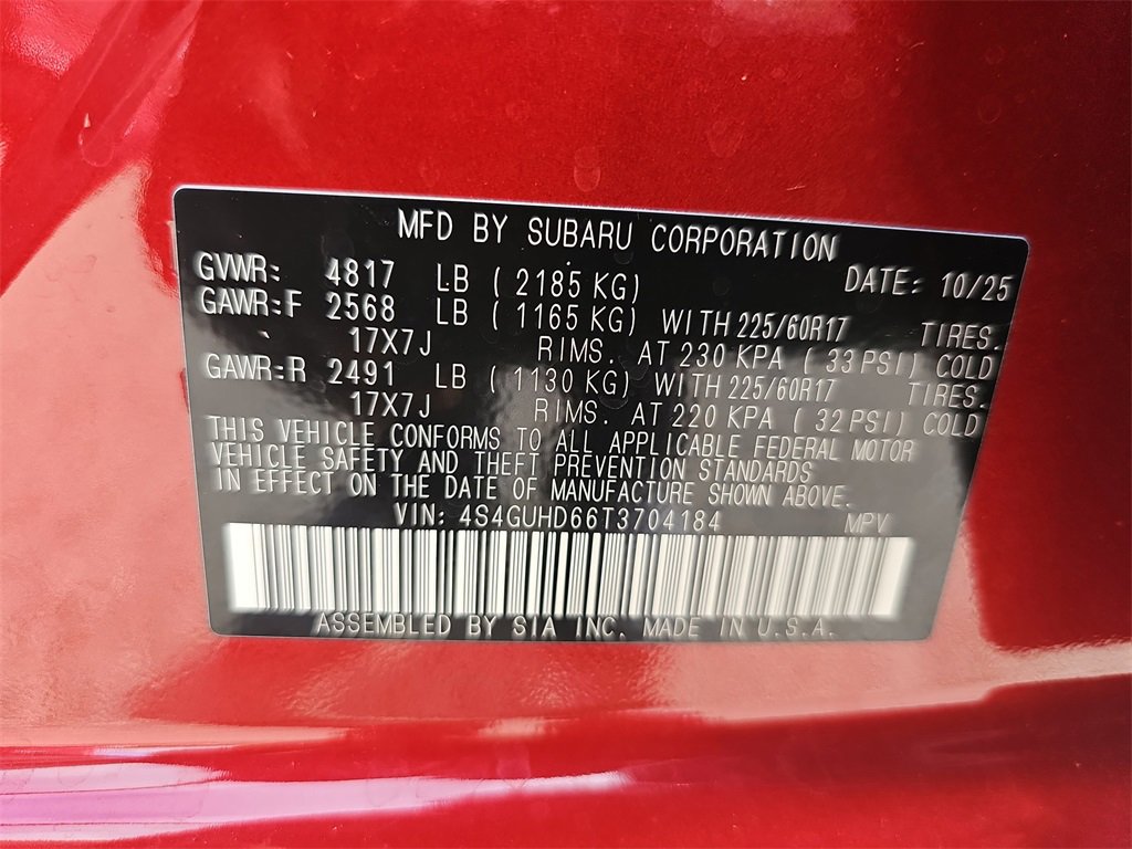 New 2026 Subaru Crosstrek 2.5i Premium image 33