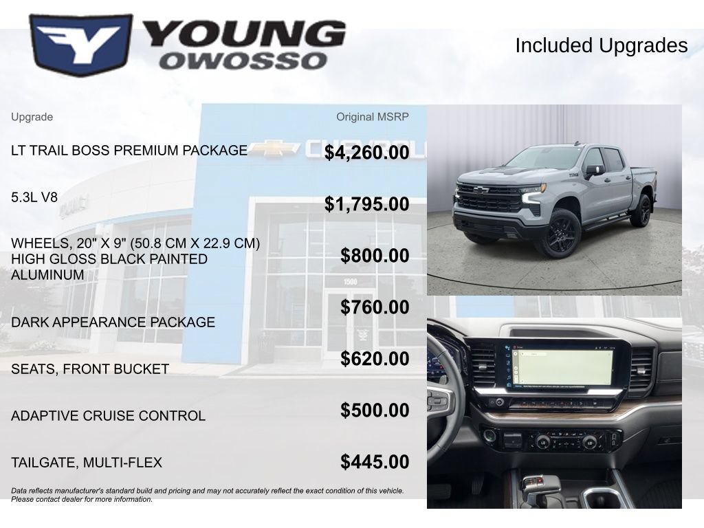 Certified 2024 Chevrolet Silverado 1500 LT Trail Boss w/ LT Trail Boss Premium Package AWD/4WD image 4